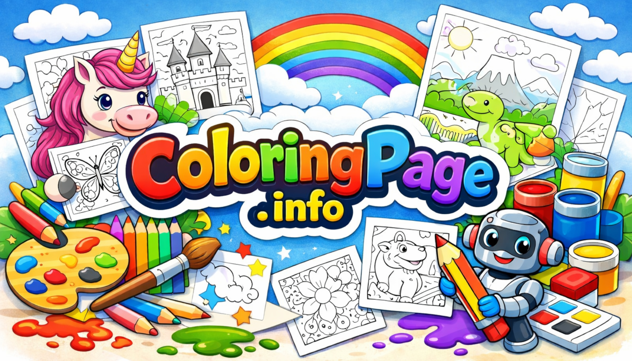Printable Coloring Pages | Online Coloring Pages for Kids