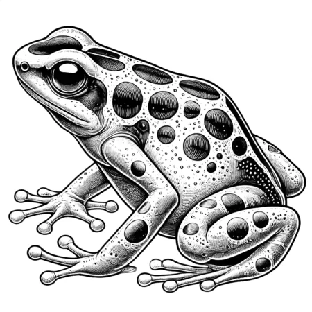 Frogs Coloring Pages – Downloadable PDF